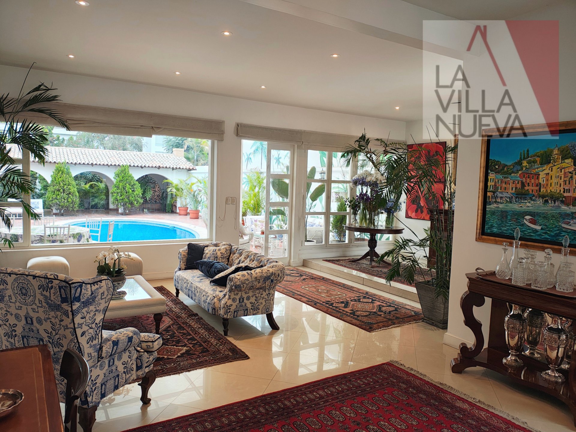 GOLF LOS INCAS, FRENTE COLEGIO LA RECOLETA, CASA 1 PLANTA CON PISCINA TERRAZA